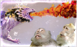 Judi Feinman - Monkeys In Awe - Creative