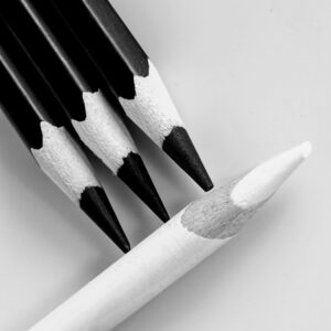 Valerie Interligi - Black And White Pencils - 10 - B&W Salon IOM