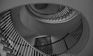 Stairway at the Dupont Mansion